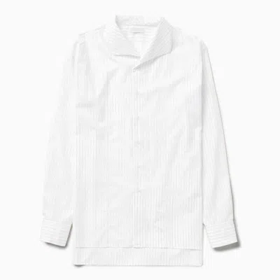 1989 Studio White Striped L/s Shirt In Yellow