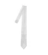 1989 Studio White Striped Tie In White