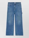 1989 Studio Wide Leg Denim Trousers With Belt Loops In Blue