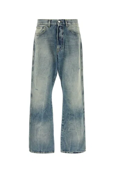 1989 STUDIO 1989 STUDIO WIDE-LEG DISTRESSED JEANS