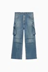 1989 Studio Woman's Denim Cargo Jeans