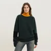 1989 Studio Block Design Turtleneck Sweater In Black