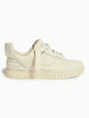1989 Studio Leather Low Sneakrers With Chunky Desing In Beige