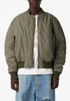 1989 Studio Bomber Jacket Grey Mint In Gray
