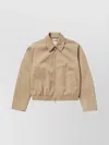 1989 Studio Light Zip-up Jacket Beige In Brown