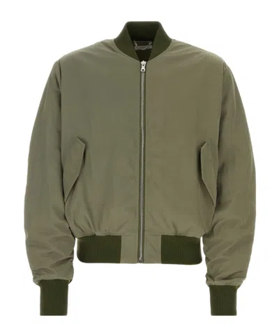 1989 Studio Zippered Pilot Casual Jacket In Gray