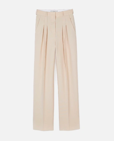 Stella Mccartney White Ariah Park Trousers In 白色