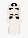 GUCCI BELTED WOOL COAT,577443ZHW0314020361