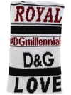 DOLCE & GABBANA knitted wristband