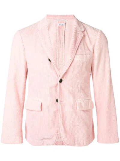 Thom Browne Garment Dye Corduroy Sport Coat In 680 Light Pink