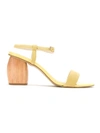 ABRAND A.BRAND SANDALIA SALTO OVAL - AMARELO LEMON - YELLOW