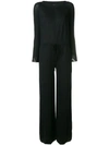 STELLA MCCARTNEY TIE-WAIST JUMPSUIT