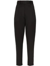 SAINT LAURENT HIGH-WAISTED TAILORED TROUSERS