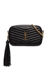 SAINT LAURENT SAINT LAURENT MINI LOULOU SHOULDER BAG - 黑色