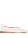 JIL SANDER JIL SANDER 裹踝环高跟鞋 - 114 - WHITE