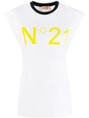 N°21 CONTRAST LOGO T-SHIRT