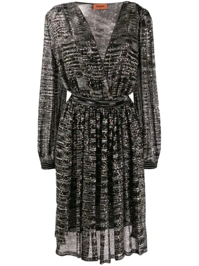 Missoni Sequin Embroidered Dress In Black