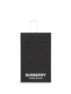 BURBERRY BURBERRY LOGO印花手机壳 - 黑色