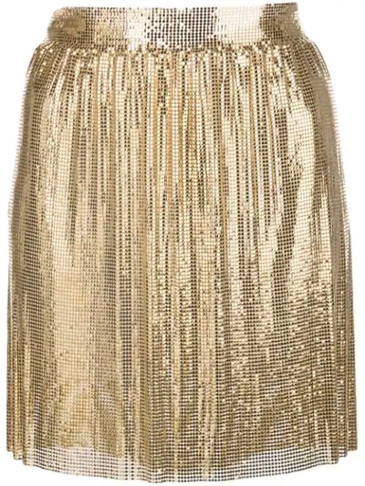 Fannie Schiavoni Kate Skirt - 金色 In Gold