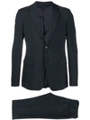 PRADA PRADA SINGLE-BREASTED TAILORED SUIT - BLACK