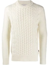 WOOLRICH CABLE KNIT JUMPER