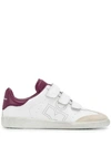 ISABEL MARANT ISABEL MARANT TOUCH-STRAP SNEAKERS - 白色