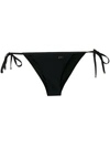 Dolce & Gabbana Dolce And Gabbana Black String Bikini Bottom In Black