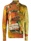 ETRO ETRO COLLAGE PATTERN JUMPER - 绿色