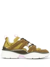 ISABEL MARANT PANELLED SNEAKERS