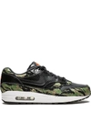 Nike Air Max 1 Prm Sneakers In Black