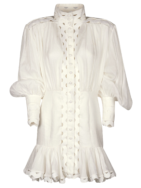 zimmermann ninety six wave short dress