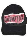 DSQUARED2 LOGO BASEBALL CAP,11006227