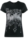 ELISABETTA FRANCHI PRINTED LOGO T-SHIRT