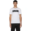 DOLCE & GABBANA DOLCE AND GABBANA WHITE BOX LOGO T-SHIRT