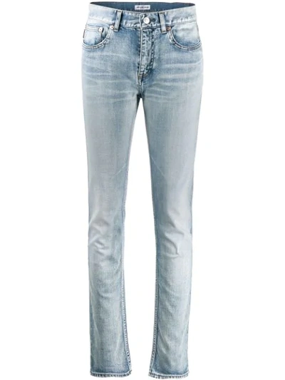 Balenciaga Skinny Bootcut Jeans In Blue