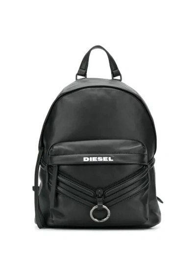 Diesel Backpack With Patches In T8013