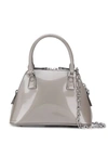 Maison Margiela Schultertasche Mit Kettenriemen In Smoke