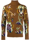 ETRO FLORAL EMBROIDERED SWEATER