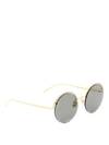 BOUCHERON ROPE-SHAPED GREY LENSES SUNGLASSES