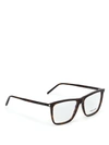 SAINT LAURENT DARK HAVANA ACETATE EYEGLASSES