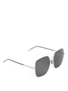 BOTTEGA VENETA INTRECCIATO PRINT LENS SUNGLASSES