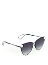 CHRISTOPHER KANE CAT EYE SUNGLASSES WITH PEARLS