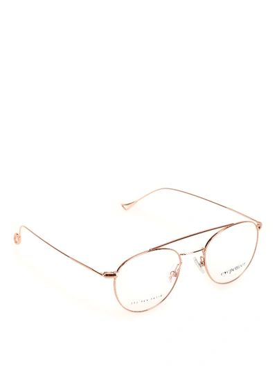Eyepetizer Georges Glasses In Rose Gold