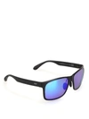 Maui Jim Red Sands Polarized Sunglasses, 432 Blue Hawaii Collection In Black