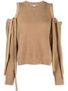 STELLA MCCARTNEY STELLA MCCARTNEY HAVANA JUMPER - BROWN