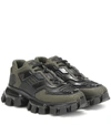 Prada Cloudbust Thunder Sneakers In Green