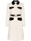 GUCCI GG BELTED WAIST COAT