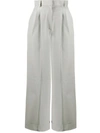 FENDI CROPPED PANELLED TROUSERS