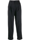 MM6 MAISON MARGIELA CROPPED TAILORED TROUSERS