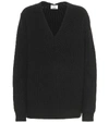 ACNE STUDIOS RIBBED-KNIT WOOL SWEATER,P00409471
